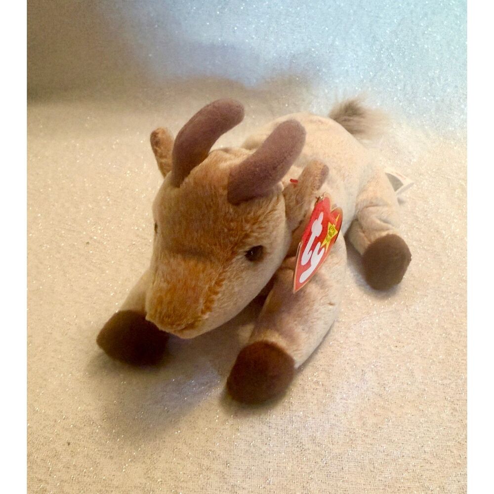 TY Beanie Babies “GOATEE the Goat” 1998 Original Plush w/Tags
